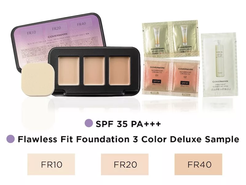 Covermark Flawless Fit Deluxe Sample Set