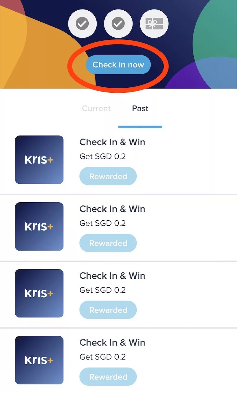 Kris+ Check In Challenge
