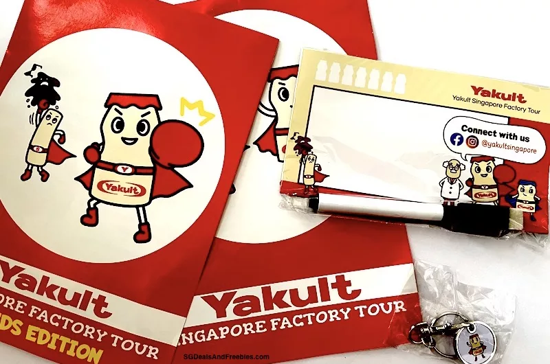 Free Gifts When You Attend The Free Yakult Factory Singapore Tour