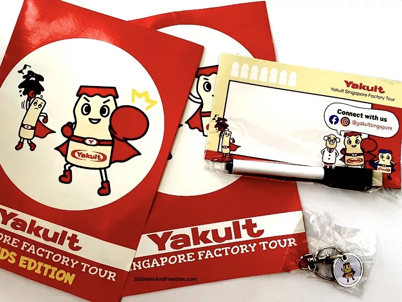Free Gift When You Attend The Free Yakult Factory Tour