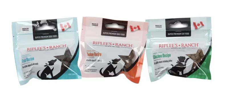 Riplee’s Ranch Free Dog & Cat Food Samples