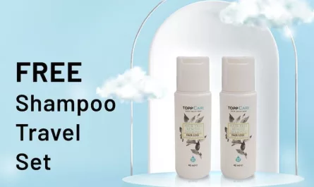 Topp Care Hair Solutions Singapore Free Shampoo Sample Set