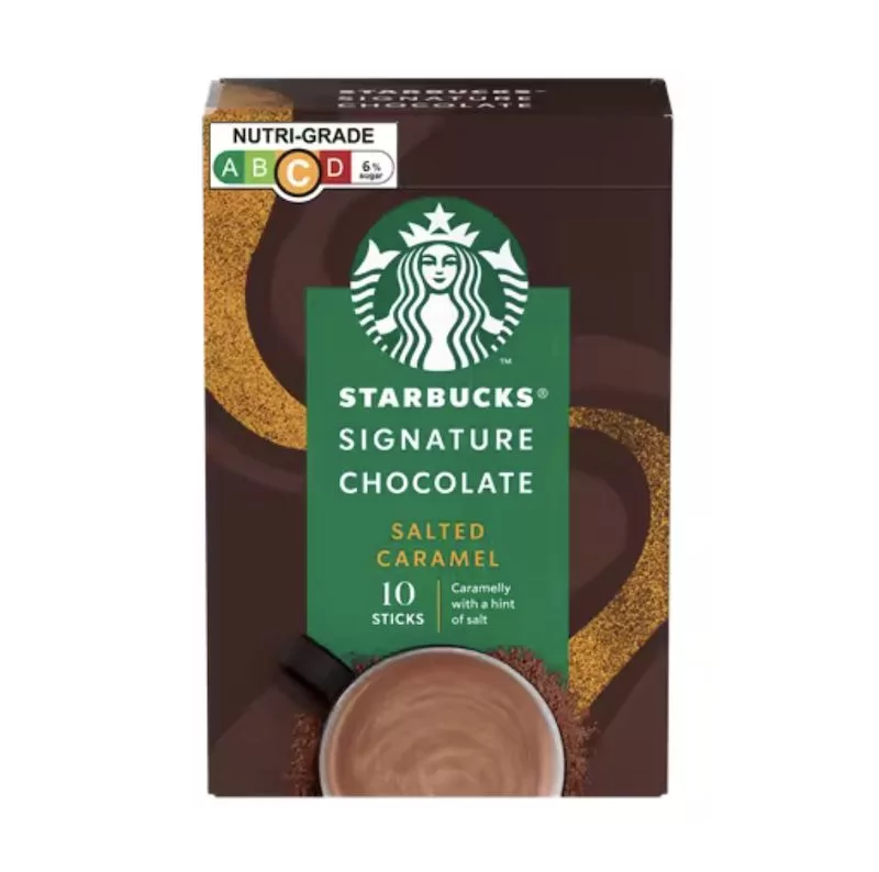 LIMITED OFFER: Starbucks® Signature Chocolate Salted Caramel Box Of 10 Sticks For $2!