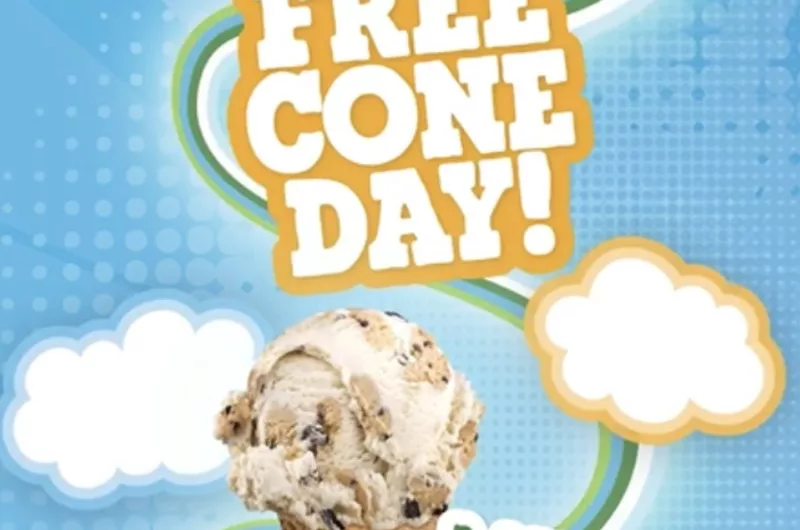 Ben & Jerry’s Free Cone Day Is Back On The 3rd April 2023!!