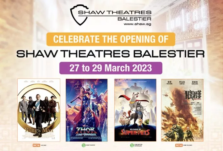 Free Cinema Tickets At Shaw Theatres Balestier Open House