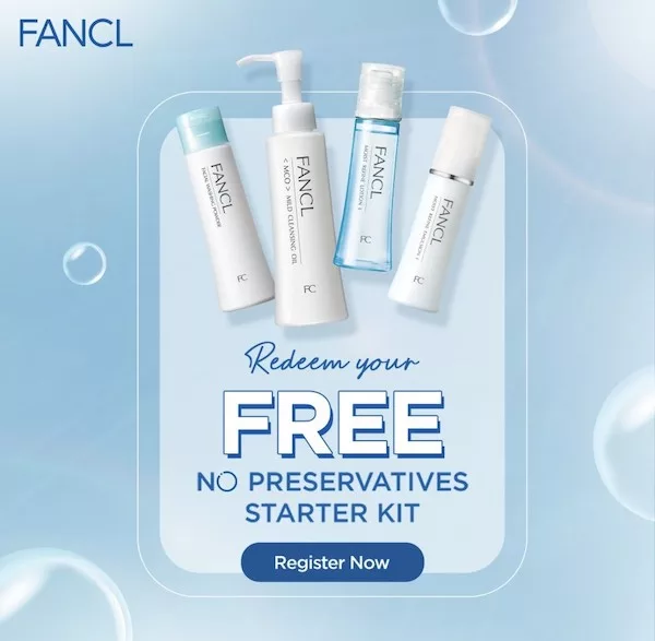 Free FANCL No Preservatives Starter Kit