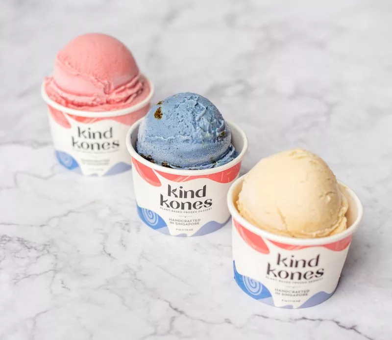 Free Ice Cream From Kind Kones Paragon Singapore