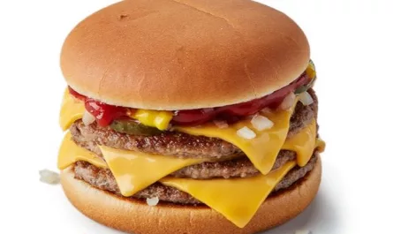 Free McDonald's Triple Cheeseburgers