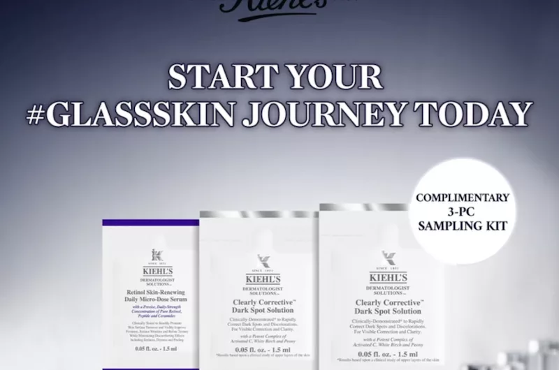 Free Kiehl’s Sample Pack – Clearly Corrective Dark Spot Solution & Retinol Skin-Renewing Daily Micro-Dose Serum