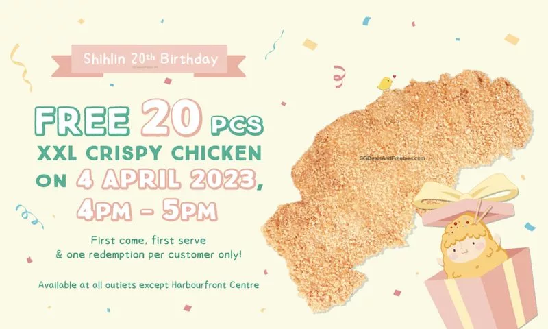 Shihlin Taiwan Street Snacks Free XXL Crispy Chicken – 4th April 2023