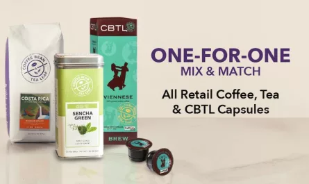 The Coffee Bean & Tea Leaf - 1-For-1 Retail Coffee, Tea & CBTL Capsules