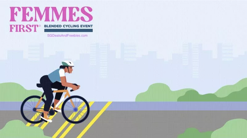 Femmes First Cycling Event Free Entry Worth $15 – Free Plantable Finisher Medal & Kobi Party Pack