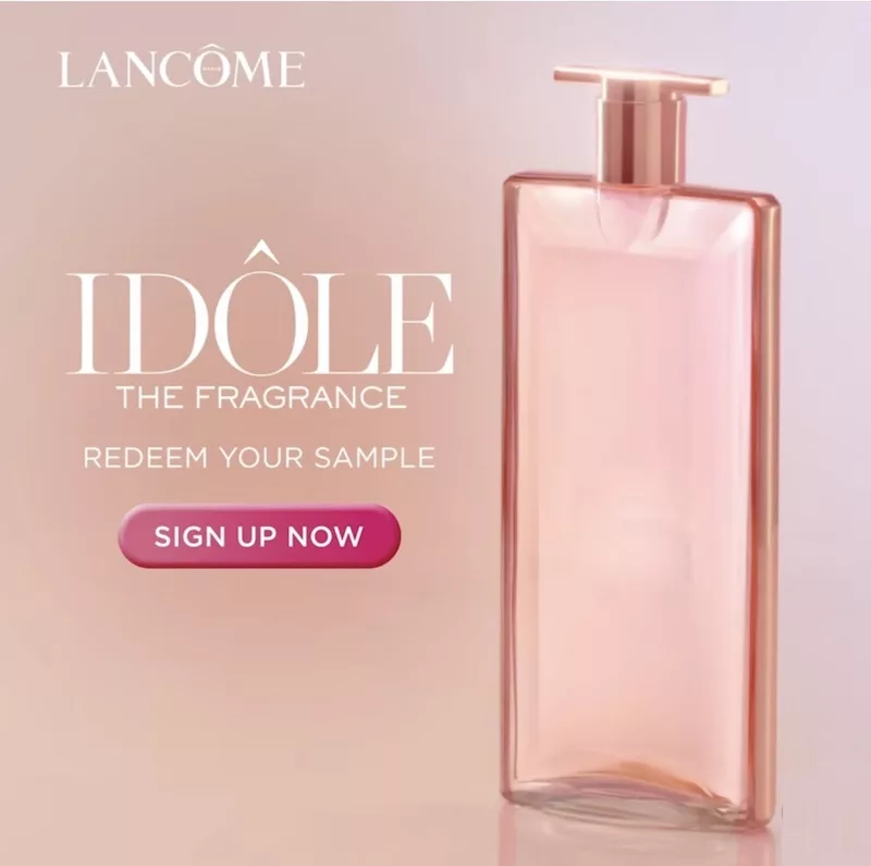 Free Lancôme Idôle Eau De Parfum Perfume Sample