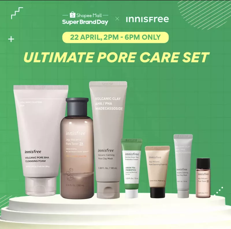 INNISFREE Ultimate Pore Care Set Flash Deal