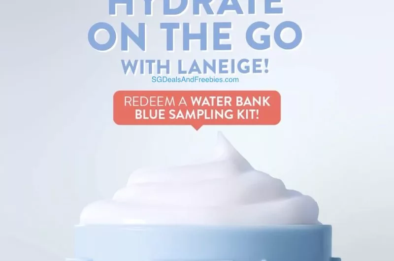 LANEIGE Water Bank Blue Hyaluronic Free Sample Kit From LANEIGE Kombi Van