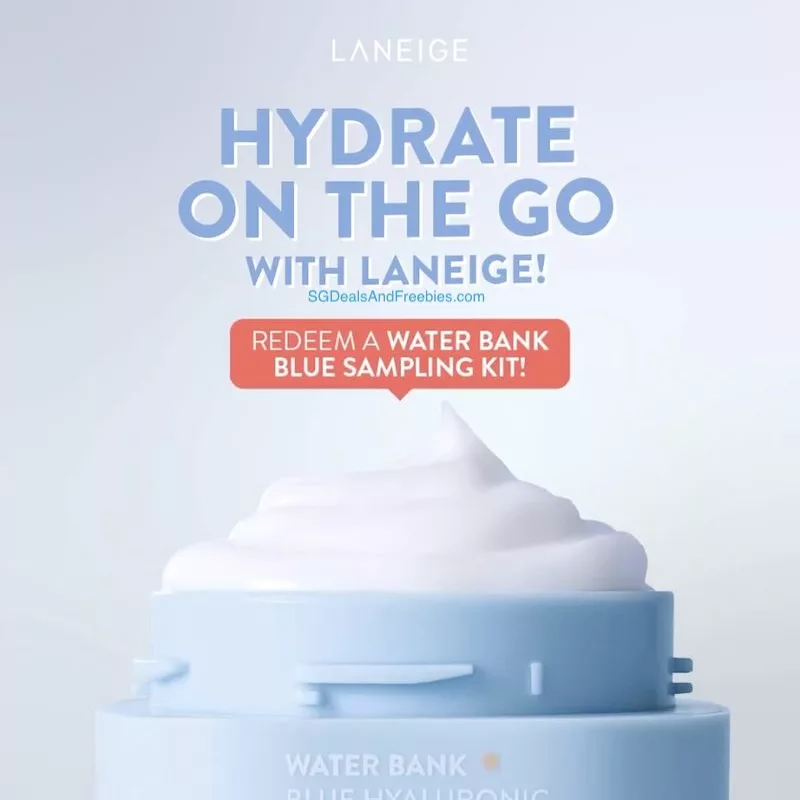 LANEIGE Water Bank Blue Hyaluronic Free Sample Kit