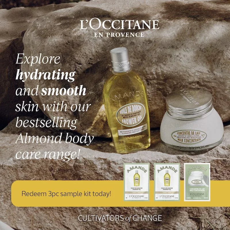 L'OCCITANE Almond Body Care Free Sample Kit