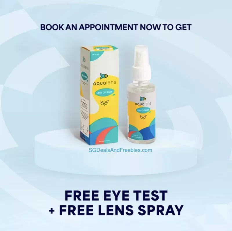 Lenskart Free Eye Test & Lens Spray