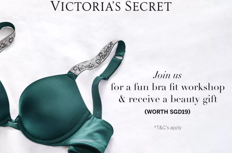Victoria’s Secret Free Bra Fit Workshop & Free Fine Fragrance Mist