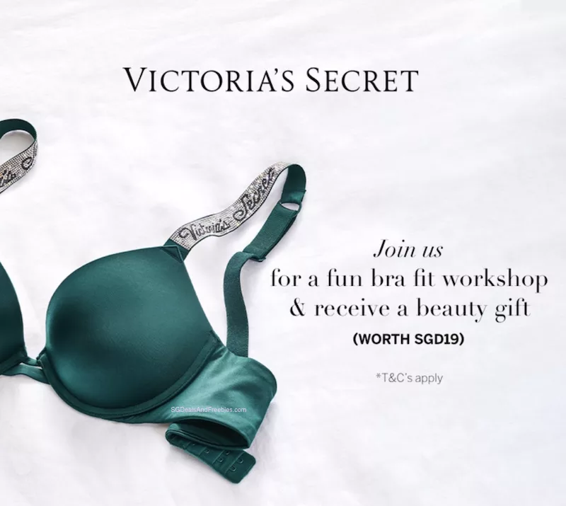 Victoria's Secret Free Bra Fit Workshop & Free Fine Fragrance Mist