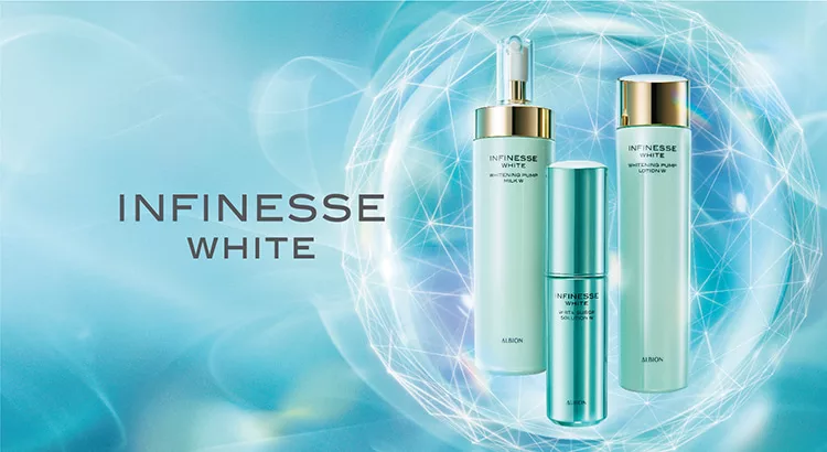 ALBION Infinesse White 8-Pc Express Skin Brightening & Firming Sample Kit