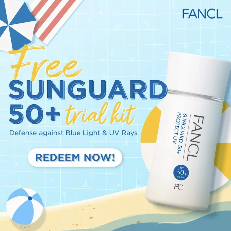 FANCL Sunguard 50+ Protect UV Free Sample Kit