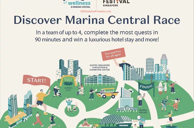 Free Entry To Discover Marina Central Race & Get Free Goodie Bag Worth Up To $365!