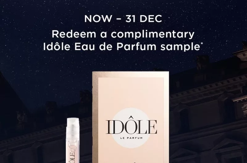 Free Lancôme Idôle Eau De Parfum Perfume Sample – Collect In-Store