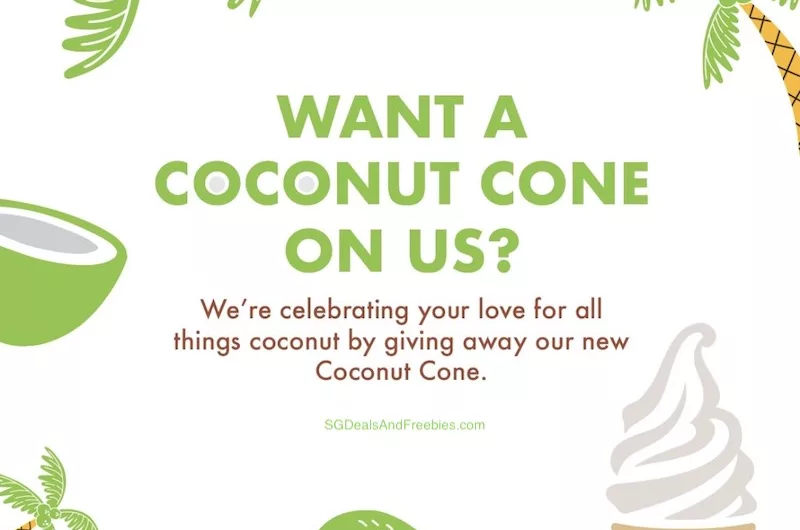 Free McDonald’s Coconut Ice Cream Cone