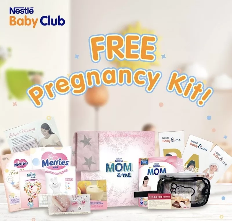 Free Nestlé Baby Club Pregnancy Kit - Samples For Expectant Mums