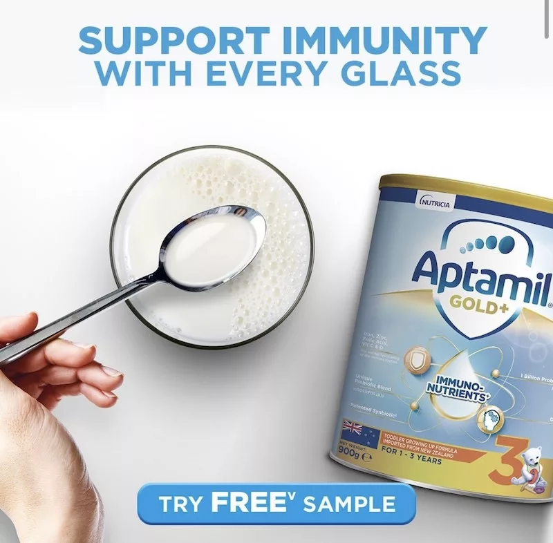 Aptamil Milk Formula Free Sample