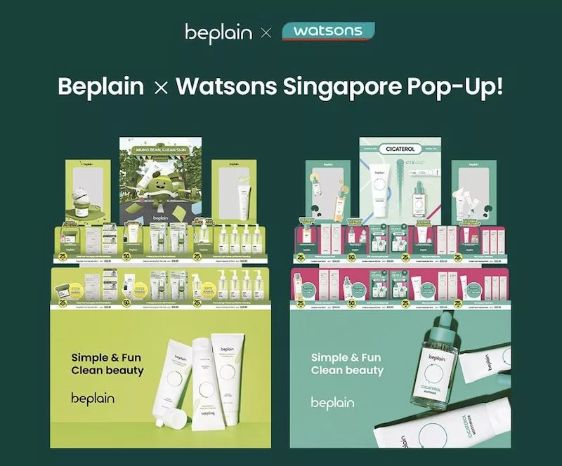 Free Full-Sized Beplain Product From Beplain Pop-Up In Watsons JEM