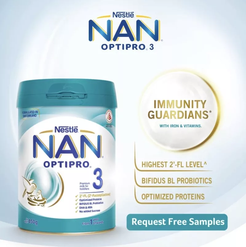 Nestlé NAN OPTIPRO 3 Growing Up Milk Formula Free Sample