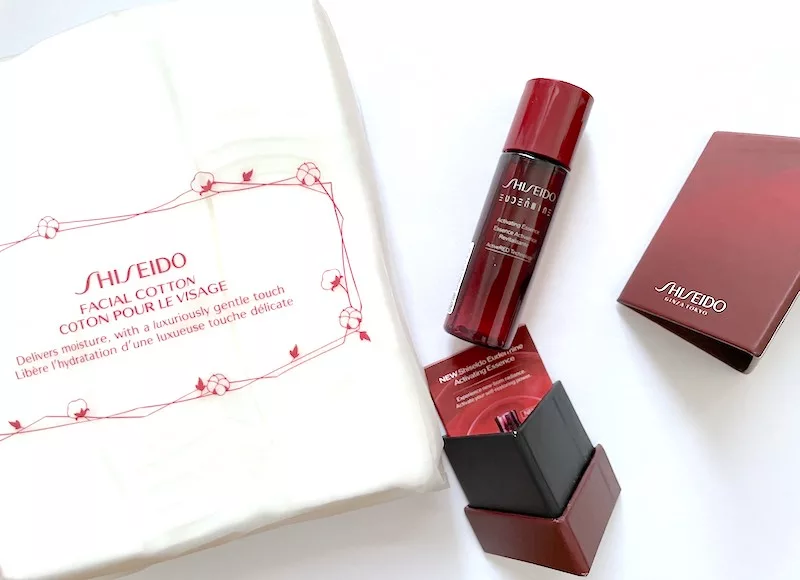 Shiseido Eudermine Activating Essence 30ml & Facial Cotton