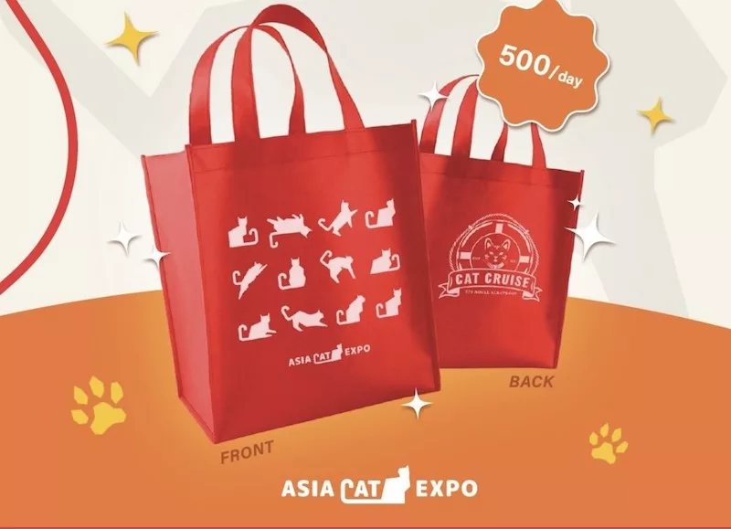Asia Cat Expo 2023 Free Cat Food Goody Bag