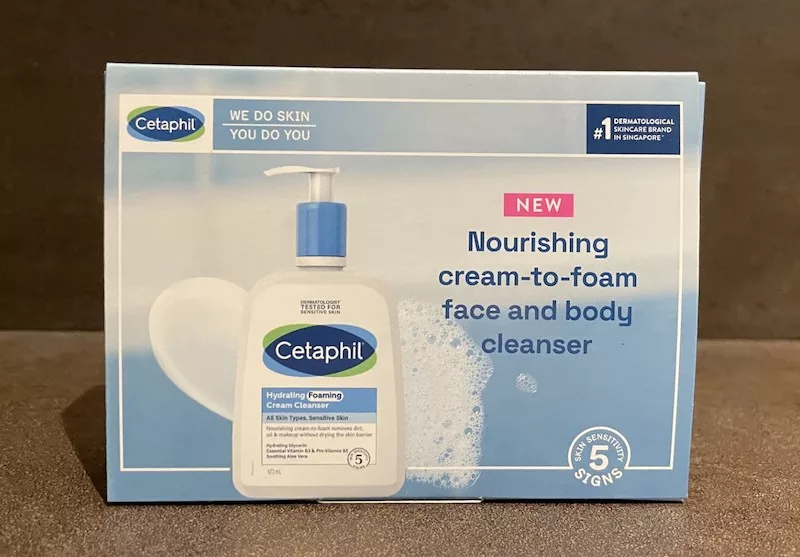 Cetaphil Hydrating Foaming Cream Cleanser Free Sample Kit