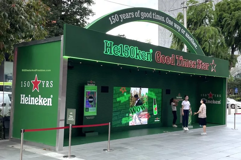 Free Heineken Beer & Dice Game At He150ken Good Times Star Pop-Up Mandarin Gallery