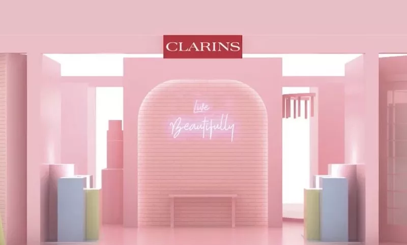 Free 8-Pc Gift At Clarins Live Beautifully Pop-up Paragon