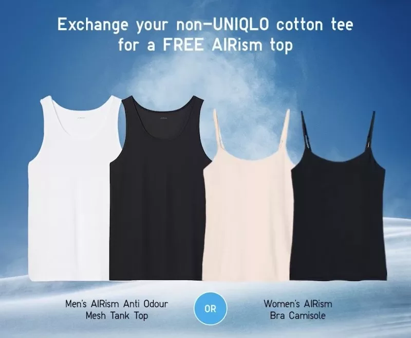 Free AIRism Top From UNIQLO 51@AMK