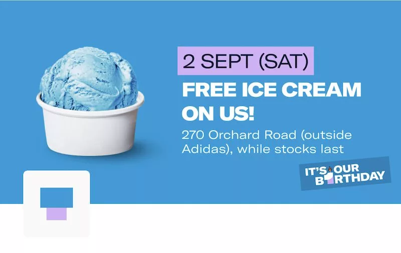 Free Creamier Ice Cream For Trust Bank’s 1st Birthday!