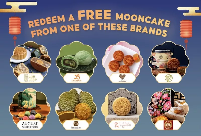 Free Mooncake From SunnyHills, Baker's Oven, Emicakes & More When You Dine At Tanyu Today