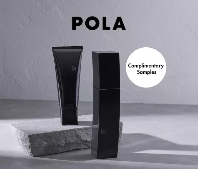 Free POLA B.A. Wash & Lotion Trial Kit