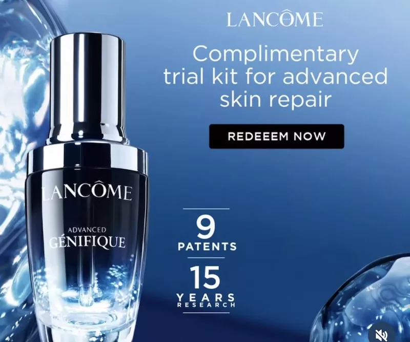 Lancôme Advanced Génifique Free Trial Kit