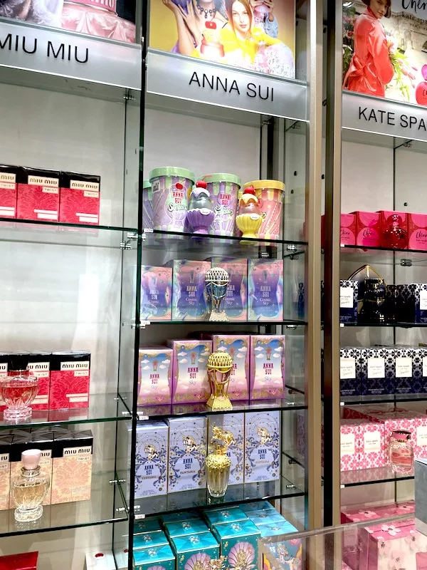 Anna Sui Free Perfume Sample Takashimaya Orchard