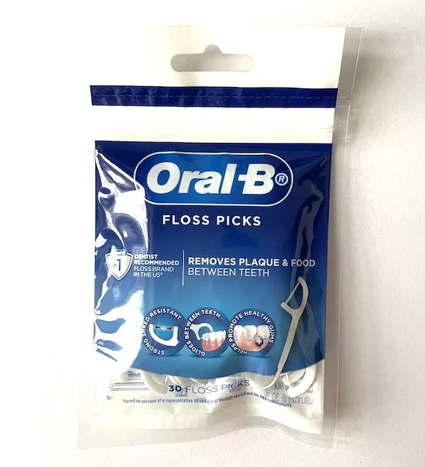 Free Pack Of 30 Oral-B Floss Picks