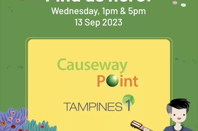 Free Sweet Treats At Causeway Point & Tampines 1 Today!