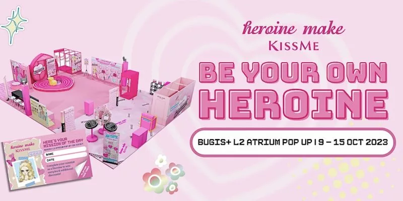 Free Heroine Make Kiss Me Samples From Be Your Own Heroine Pop-Up