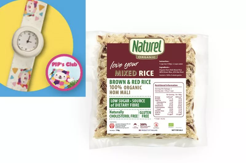 Free PIP Watch & Naturel Mixed Rice From Esplanade For Children’s Day!