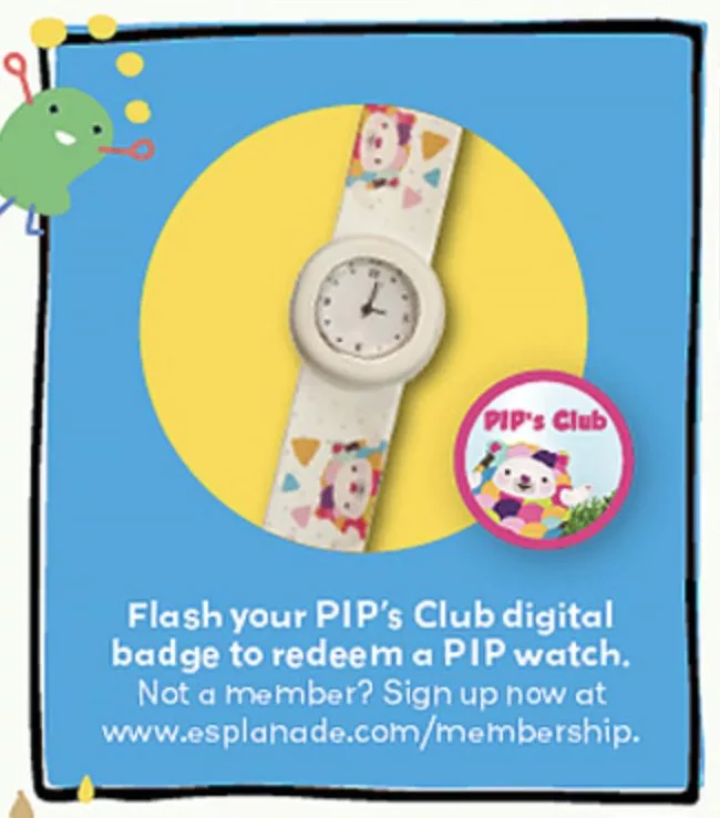 Free PIP's Club Watch For Children's Day