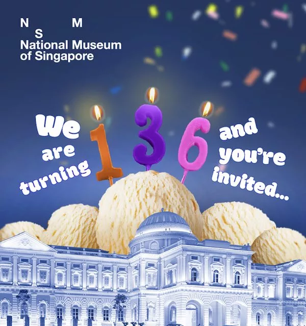 National Museum of Singapore Free Kind Kones NMS Sorbet On 7th and 8th October 2023